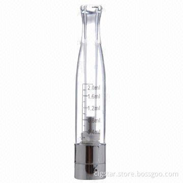 H2 clearomizer with bottom changeable heating coil